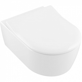 Унитаз подвесной Villeroy & Boch Avento белый альпийский 5656RS01