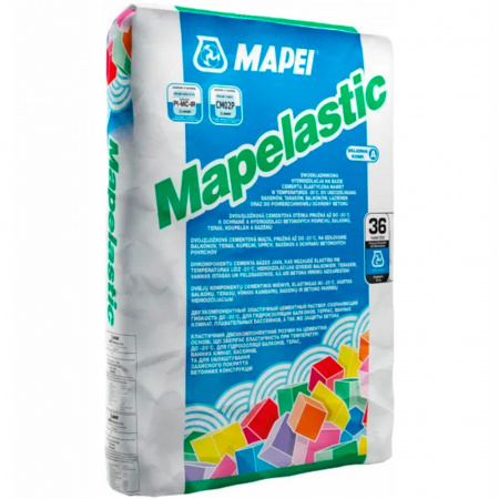 Гидроизоляция Mapei Mapelastic Sacchi мешок 24 кг 167124