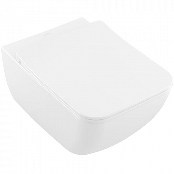 Унитаз подвесной Villeroy & Boch Venticello белый альпийский 4611RLR1