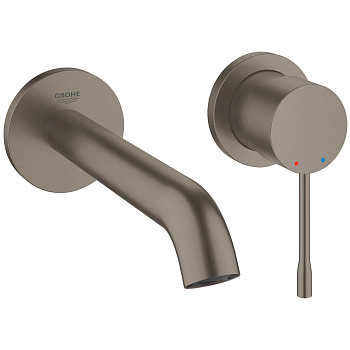 Смеситель для раковины Grohe Essence New тёмный графит матовый 19408AL1