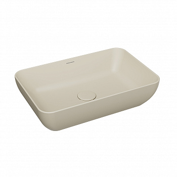 Раковина Kerama Marazzi Plaza песочный PLR.wb.55\SAN 55 см.